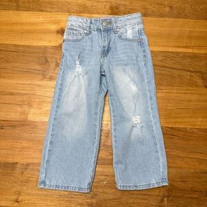 NEW Gogo Star Wide Leg Girls Jeans